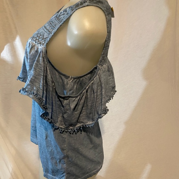 True Craft Bohemian Cold Shoulder Top❗️NWT❗️ - Picture 3 of 5